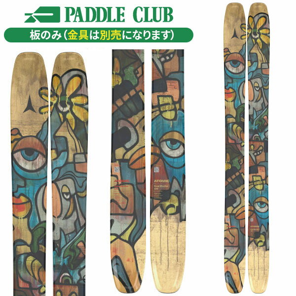 ATOMIC アトミック 25-26 Bent Chetler 120 ベンチュラー120 板のみモデル 金具別売（セットで同時購入の場合、取付工賃無料） パウダー バックカントリー スキー板
