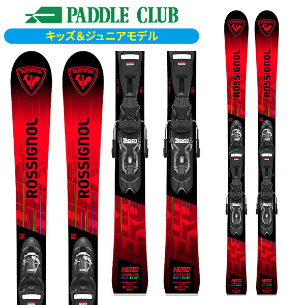 スキー板　ジュニア　キッズ　こども　小学校　保育園　ロシニョール ロシニョール スキー板 2024 ROSSIGNOL HERO JR KID-X + KID 4