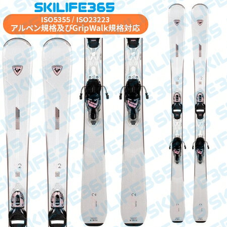 ROSSIGNOL ロシニョール 23-24 NOVA 2 + Xpress W10GW ノバ2(専用金具付) レディース 初中級者向け スキー板