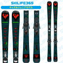 ROSSIGNOL ロシニョール 23-24 SUPER VIRAGE KJ + KID4GW スーパービラージュKJ(専用金具付) ジュニア 子ども用 スキー板