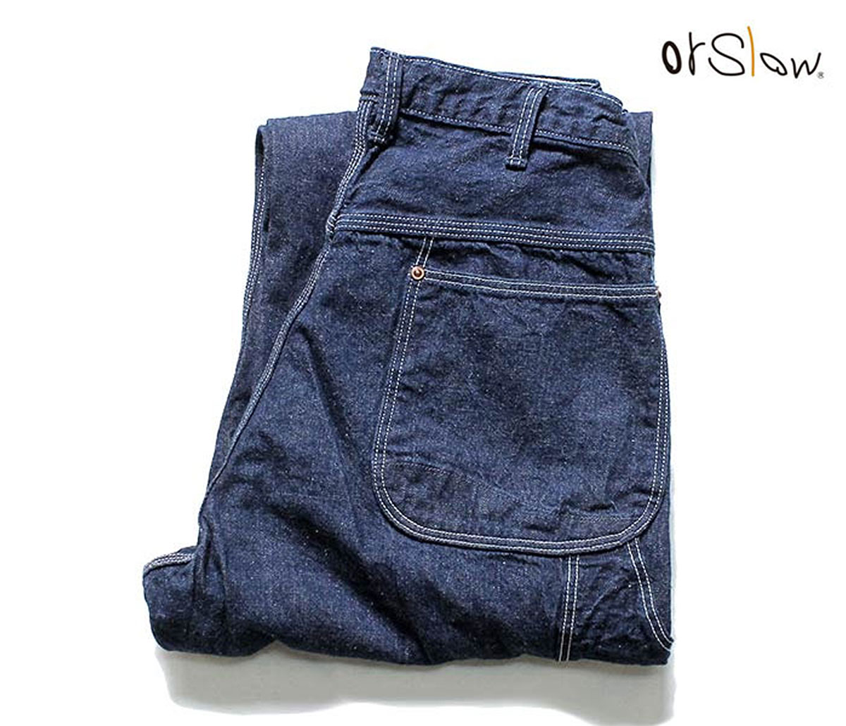 orSlow オアスロウ デニム ペインター パンツ ワンウォッシュ DENIM PAINTER PANTS one wash (01-5120-81)