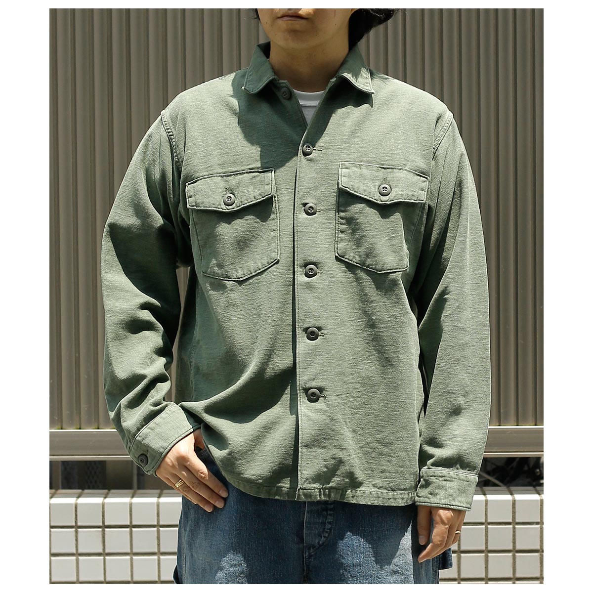【日本製】 orslow オアスロウ デニムシャツ ウエスタンシャツ 長袖 1 楽天市場】orSlow オアスロウ 01-8124-95 Denim Western Shirt