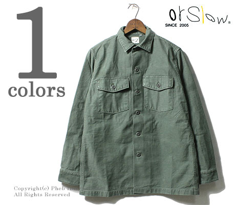 OrSlowオアスロウ,ミリタリーシャツ,サイズ1 ユニセックス used OrSlowオアスロウ,ミリタリーシャツ,サイズ1 ユニセックス used