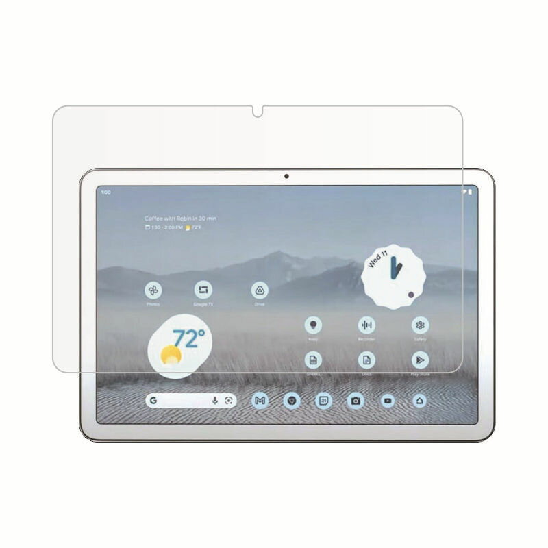 Google Pixel Tablet ブルーライトカット フィルム 保護 グーグル ピクセル タブレット ガラスフィルム 11インチ 11inch 強化ガラス 9H 超耐久 耐傷 指紋防止 メール便 送料無料