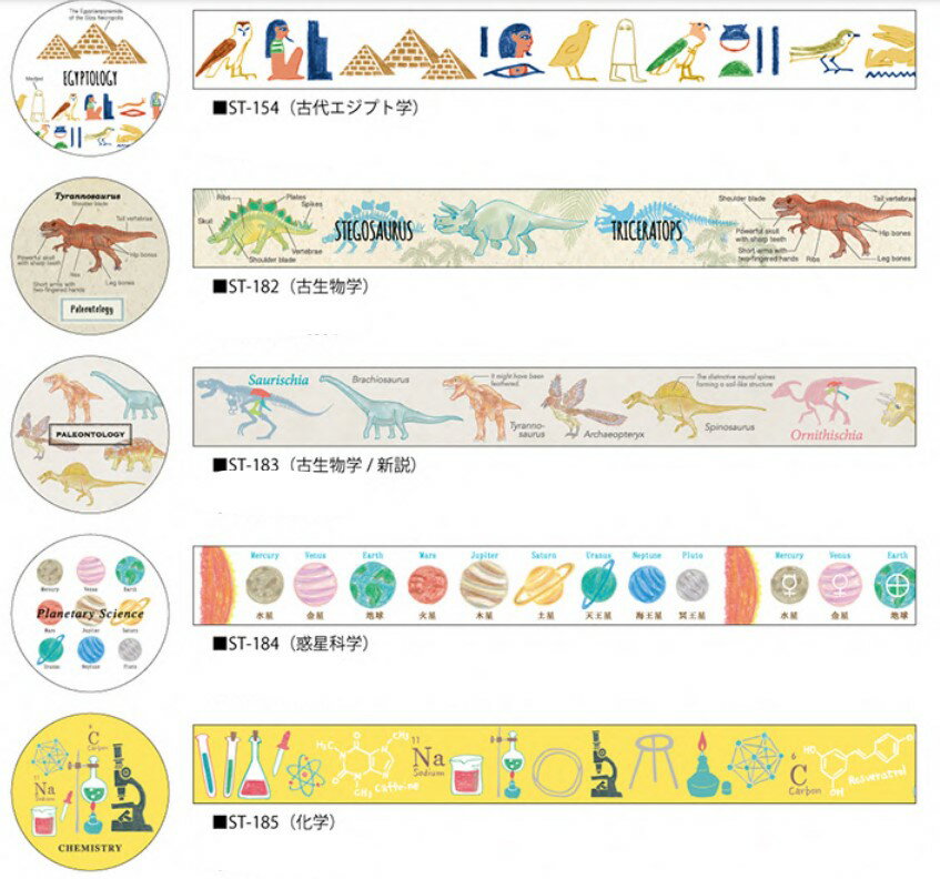 ޥ󥰥ơסStudy Holic grf_st-154_st-195 masking tape 15mm greenflash grf_bm-114_bm-119