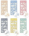 シールステッカー ブーケステッカー 全6柄セット miw_81485_81490set bouquet sticker シートシール seal マインドウェイブ