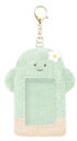 モコモカ トレカケース キーホルダー 84014_さぼてんちゃん passcase photo key holder ほっこり モコモカ推し活グッズ パスケース フォトキーホルダー mocomoca 写真 インスタントフォトキーホルダー クーリア Qlia