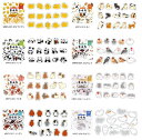 フレークシール まみれシリーズフレークシール 全8柄セット wrc_mrfs-001_mrfs-008set Sticker Flakes Seal ワールドク...