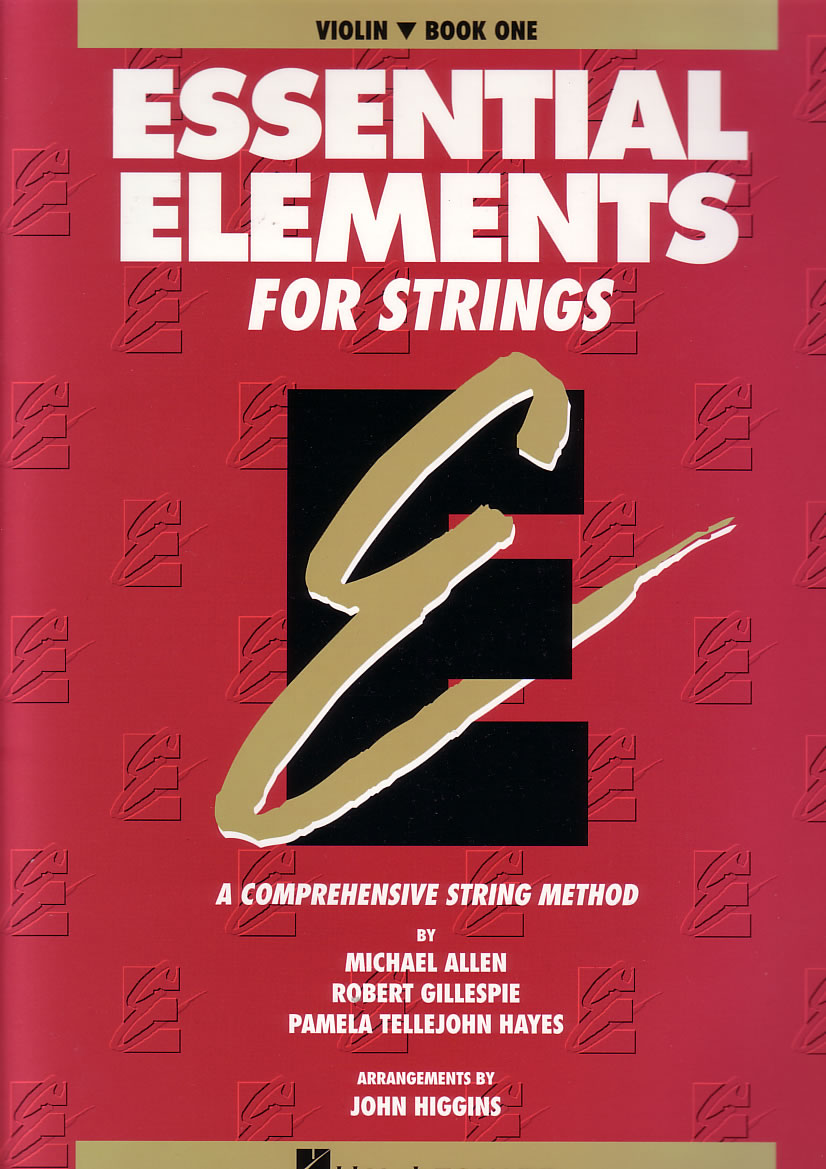VIOLIN BOOK ONE ESSENTIAL ELEMENTS FOR STRINGS