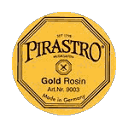 PIRASTRO Gold Rosin 学生から音楽家まで。特にヴィオラ用として最適。