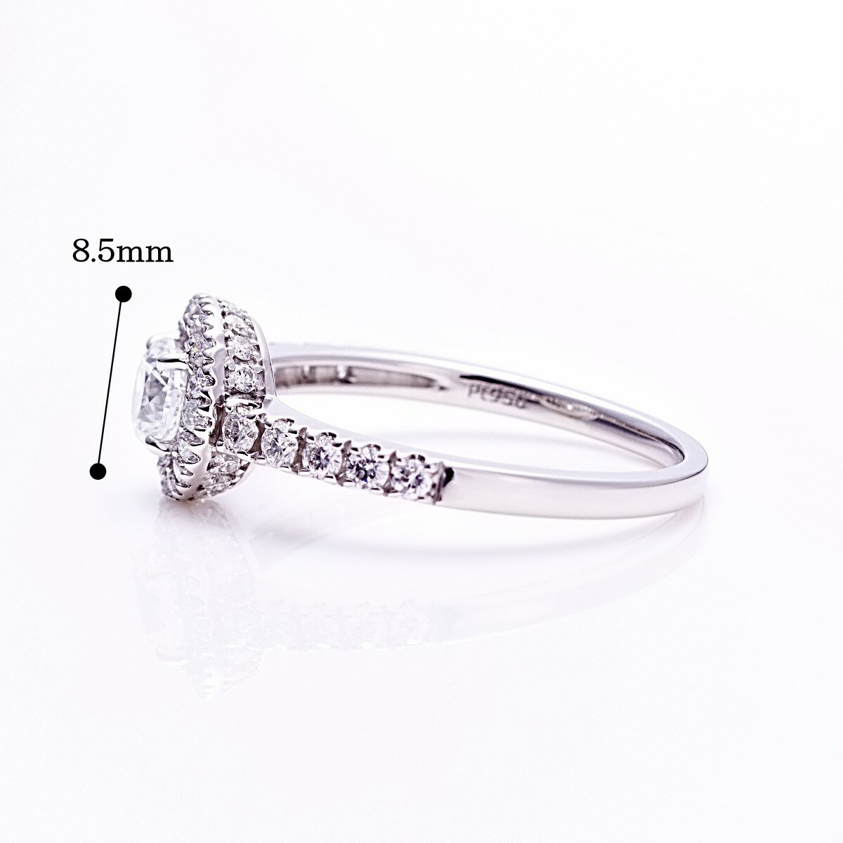 �ڴ��մԸ�!25%OFF�����ݥ�ͭ�۶˾����᤭���ʥǥ�������������D���顼 ��󥰡ʻ��ء� 0.50ctUP & ��0.50ctUP [PT950] [����:GH712764/����:GH0818] �����ݥ��� ������ Ķ�ò�