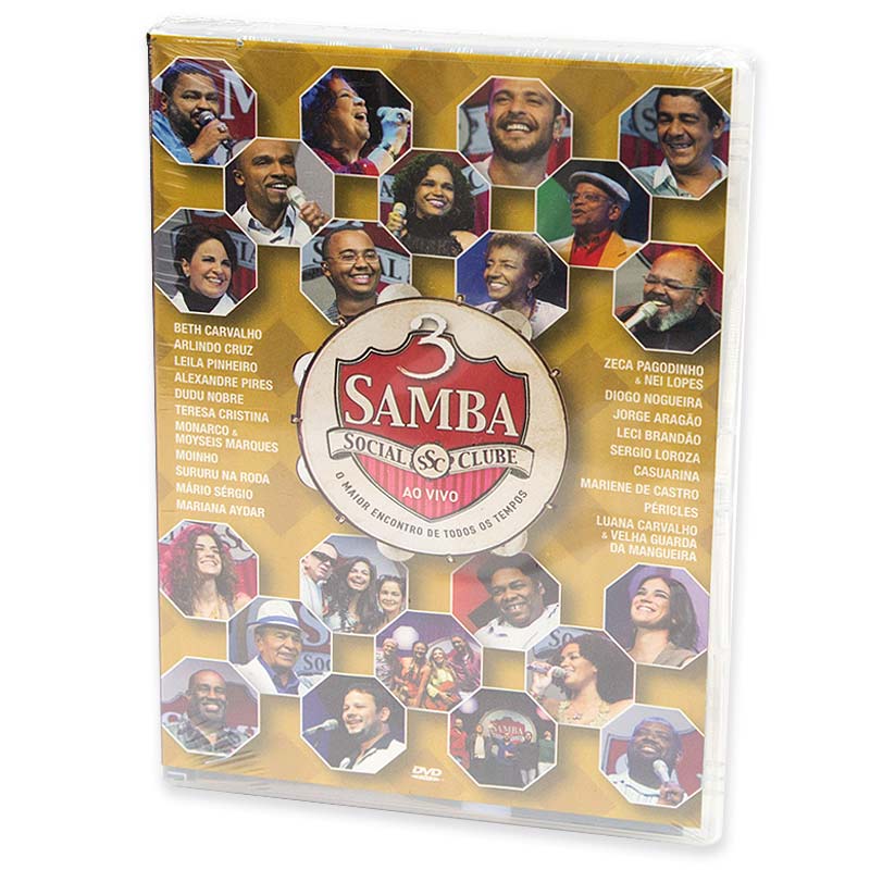 楽天SORTE Brazil【SAMBA SOCIAL CLUBE AO VIVO】オムニバスDVD　Vol.3