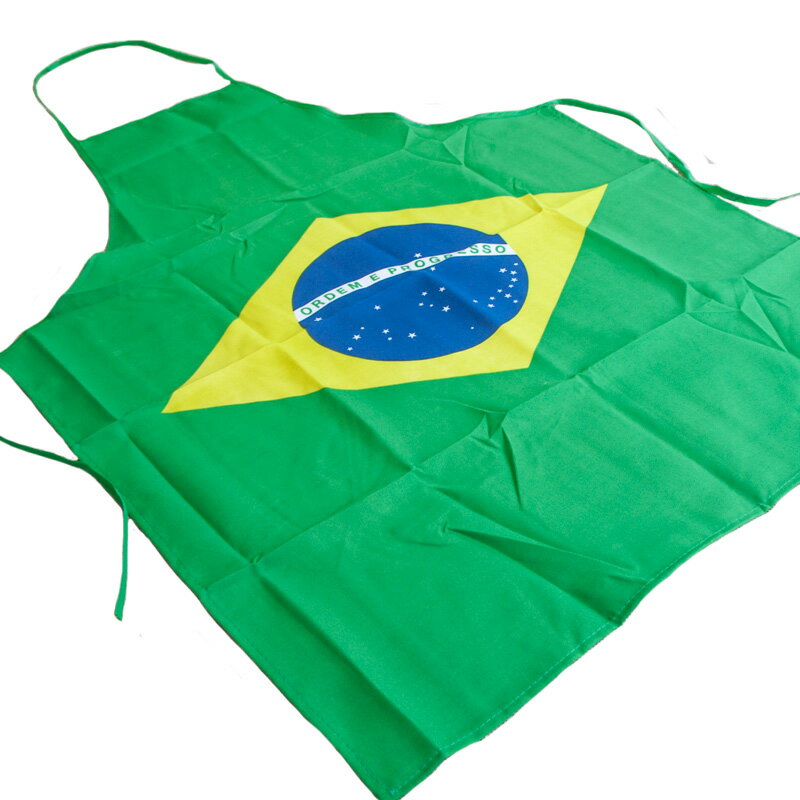 ブラジル国旗エプロン（大人用） 3