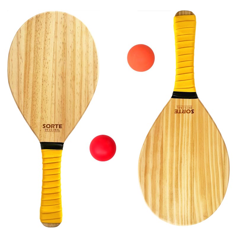 フレスコボールラケットセット Copacabana【SORTE ORIGINAL】屋外・屋内ボール2個セット&専用トートバッグ付き