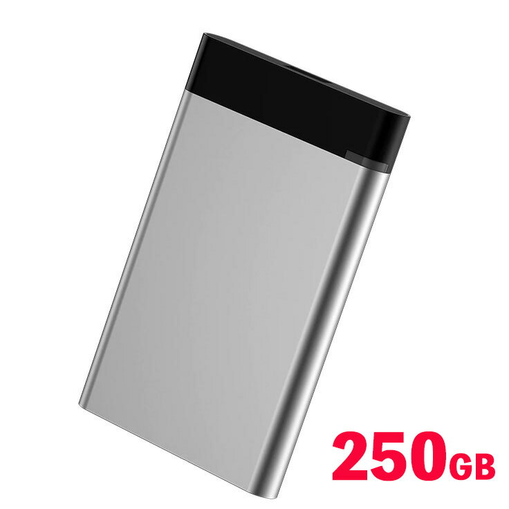դHDD PCѡTVϿ 250GB դ ϡɥǥ USB3.1(Gen1) / USB3.0 ƥϿ 4KϿ ʥŲ ϡɥǥ TV 2.5