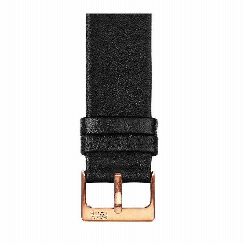 【国内代理店正規商品】 クラスフォーティーン KLASSE14 Volare Rose Gold Buckle / Black Leather Strap 20mm 腕時計 替えベルト ブラック BDVORG001M クラス14 クラッセ14 class14