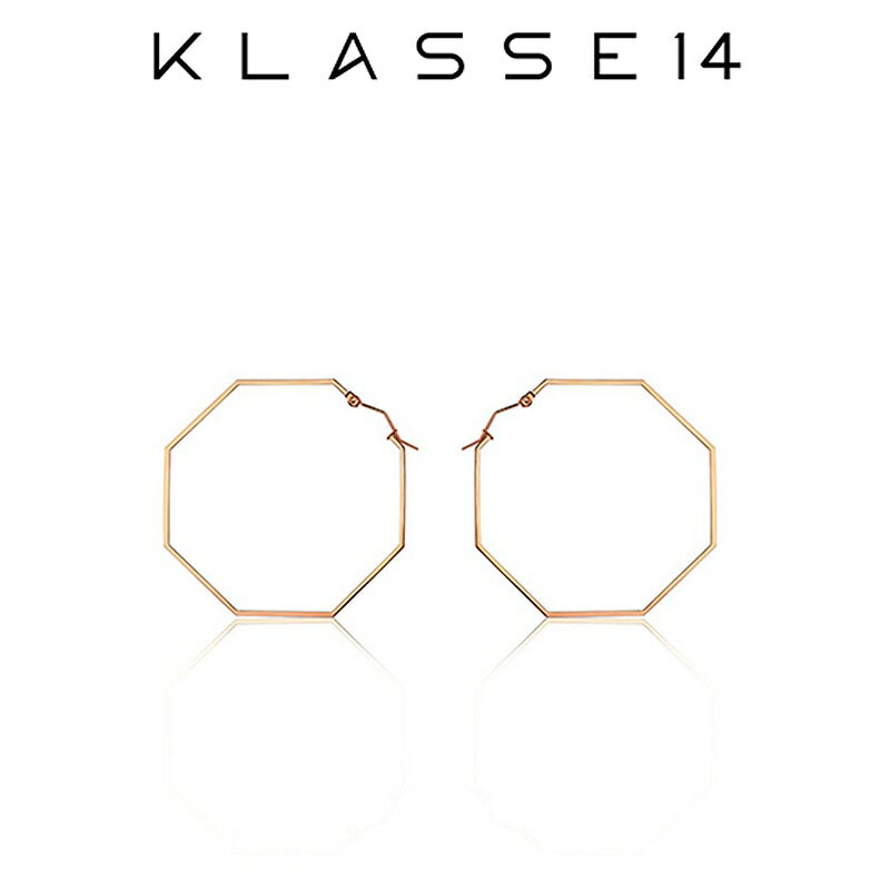 【国内代理店正規商品】 クラスフォーティーン KLASSE14 OKTO Hoop Earrings Rose Gold S ピアス ローズゴールド OE18RG001S レディース アクセサリー プレゼント 女性 クラス14 クラッセ14 class14