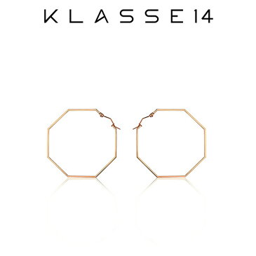 【国内代理店正規商品】 クラスフォーティーン KLASSE14 OKTO Hoop Earrings Rose Gold S ピアス ローズゴールド OE18RG001S レディース アクセサリー プレゼント 女性 クラス14 クラッセ14 class14