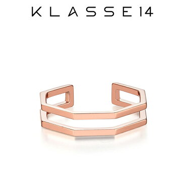 【国内代理店正規商品】 【P10倍】 クラスフォーティーン KLASSE14 OKTO Double Ring Rose Gold P リング 指輪 ローズゴールド OR18RG001P レディース アクセサリー プレゼント 女性 クラス14 クラッセ14 class14