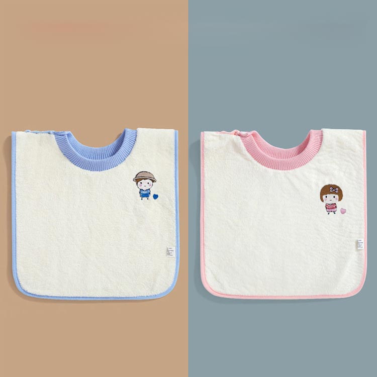 タオル 歯磨きタオル 女の子 手洗い 前掛け 可愛い 男の子 タオルエプロン 2枚セット ループタオル キッズ用 子供用 かわいい 手拭き 保育園 幼稚園 タオル 子供 歯磨き お食事エプロン 手拭きタオル 園児用 保育園 入園準備 2