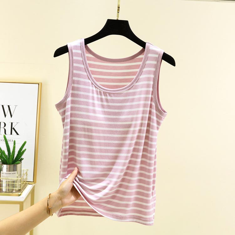 Tシャツ タンクトップ 袖無し カップ付 背中 丸首 夏 ブラトップ ゆったり アンダーゴムなし レディース 丸首 カップ付き ゴム無し ゴムなし ルームウェア インナー ブラ付き 袖なし トップス 締め付けない ストレッチ