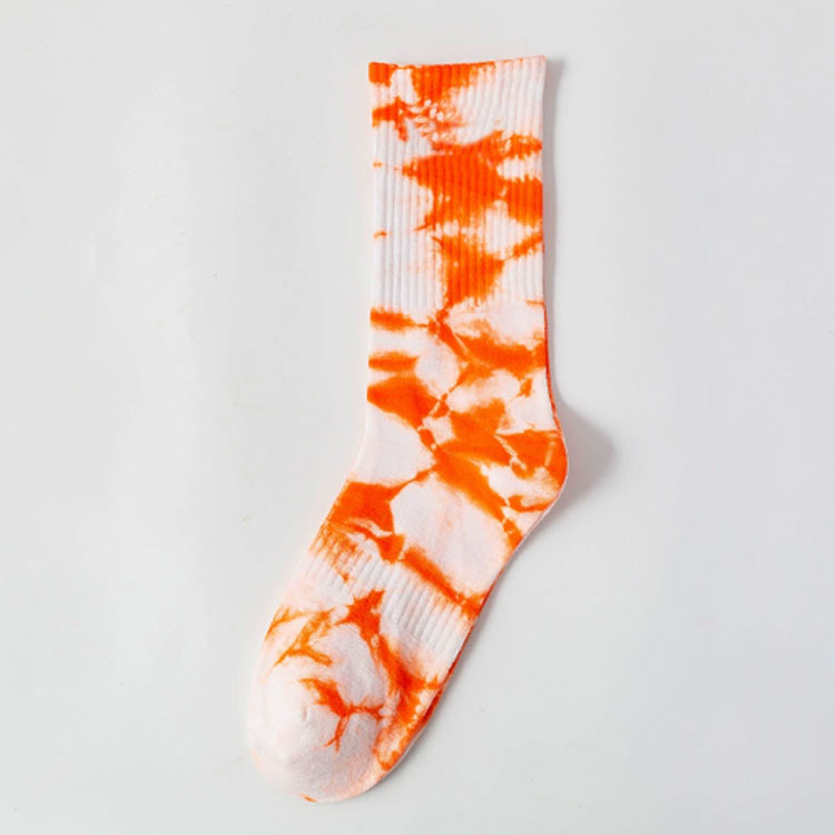 タイダイ 5足セット レディース 靴下 5足セット 靴下 コットン クルー丈 靴下 クルーソックス 綿 メンズ おしゃれ タイダイ染め エスニックファッション タイダイ柄 くつした くつ下 ユニセックス カジュアル ギフト プレゼント