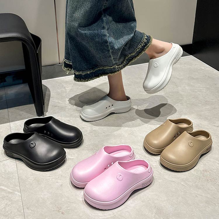 サボサンダル コックシューズ コック靴 メンズ シェフ 幅広 作業靴 シューズ クックシューズ サボシューズ かかとなし レインシューズ 疲れない おしゃれ 厨房シューズ 耐油 耐滑 防水 コックシューズ ワークシューズ 安全靴