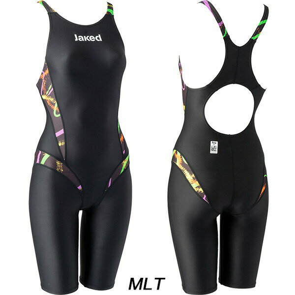 【全品ポイント2倍+5%OFFクーポン】ジャケッド Jaked レディース 競泳水着 国際水泳連盟承認 ハーフスパッツ J-ELASTICO MASTERS 0820690