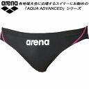 【10,000円以上で使える】600円OFFクーポンアリーナ ARENA メンズ 競泳水着 国際水泳連盟承認 Vパン/ビキニ アクアエクストリーム ARN-1023M BKPK(4)