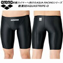 【全品ポイント3倍+最大999円OFFクーポン】アリーナ ARENA ジュニア 競泳水着 国際水泳連盟承認 ハーフスパッツ AQUA STRIPE ボーイズ/男...