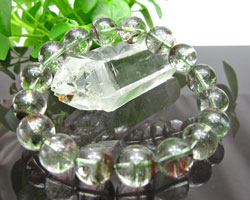 高級ガーデンクオーツ/4Aグレード/12mm珠/内径サイズ約17.5cm