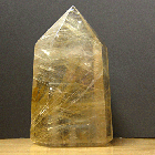 【天然石 ポイント 六角柱】ゴールドルチルクオーツ/ルチルクオーツ / 針水晶 /置物 風水 縁起物 厄除け祈願 縁起物 天然石 パワーストーン アクセサリー