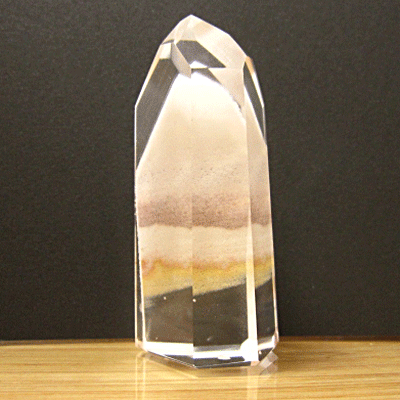 【天然石 ポイント 六角柱】ファントム水晶 水晶 / 置物 風水 縁起物 厄除け祈願 縁起物 天然石 パワーストーン