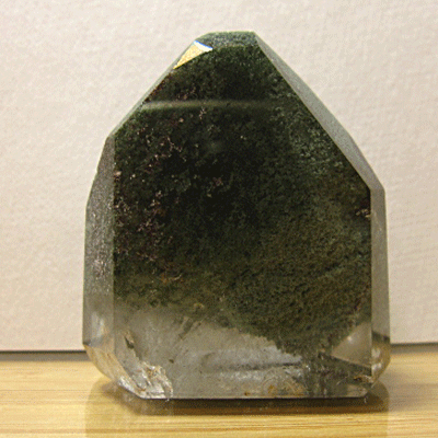  天然石 ポイント 六角柱 ガーデンクオーツ 水晶 / 置物 風水 縁起物 ...