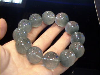 ブルールチル/藍ルチル/18mm/針水晶/ブレスレット