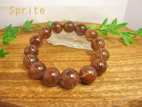 コパールチル/るちるくおーつ/14mm/針水晶/ブレスレット