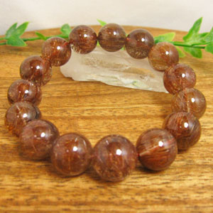 コパールチル／るちるくおーつ/14mm/針水晶/ブレスレット