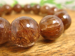 コパールチル／るちるくおーつ/14mm/針水晶/ブレスレット