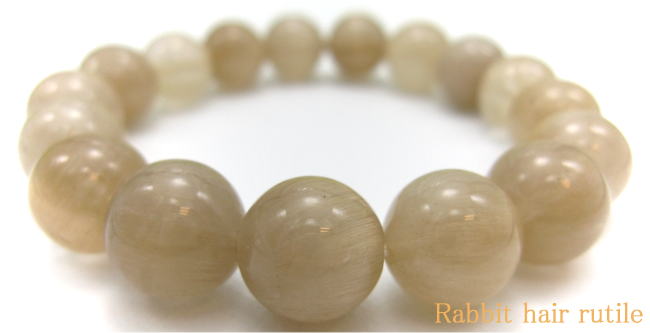 ルチルクオーツ/ラビットヘアー ルチル/ ルチル/針水晶/ブレスレット