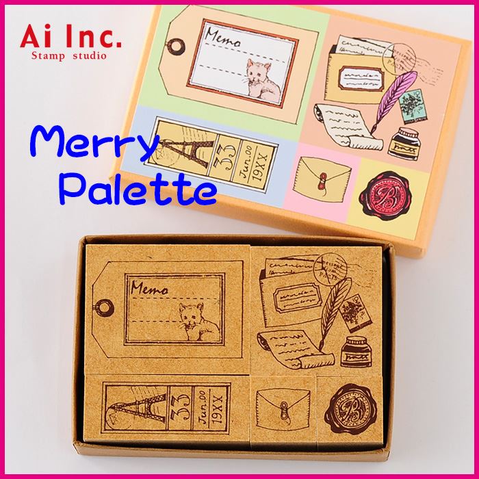 -Merry Palette Stamp-メリーパレットスタンプ