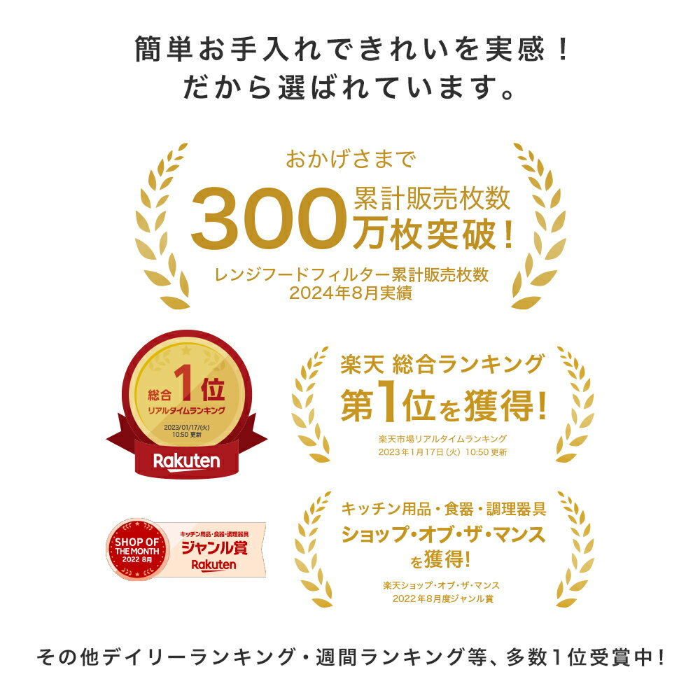 ヒルナンデス!で紹介【楽天総合1位】 スターフィルター レンジフードフィルター 36枚(6枚×6袋)[SF02中サイズ] 燃えにくいから安心のガラス繊維タイプ【換気扇 フィルター レンジフィルター 換気扇 カバー レンジフードカバー 油汚れ】 送料無料 3