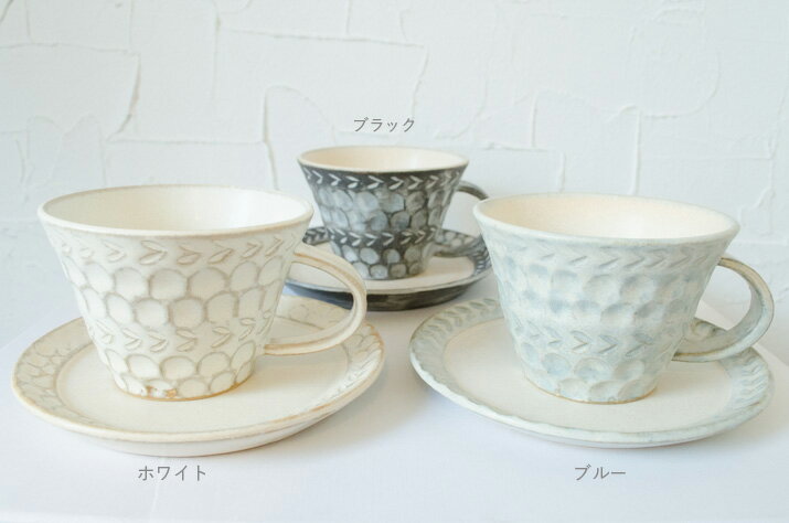 小鯖美保子 カップソーサー 直径約9.5cm（カップ） / 直径約14.5cm（ソーサー）【ホーム】 【食器】のサムネイル