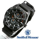 [正規品] スミス＆ウェッソン Smith & Wesson ミリタリー腕時計 CAVALRY WATCH BLACK SWW-584-BK [あす楽] [送料無料]