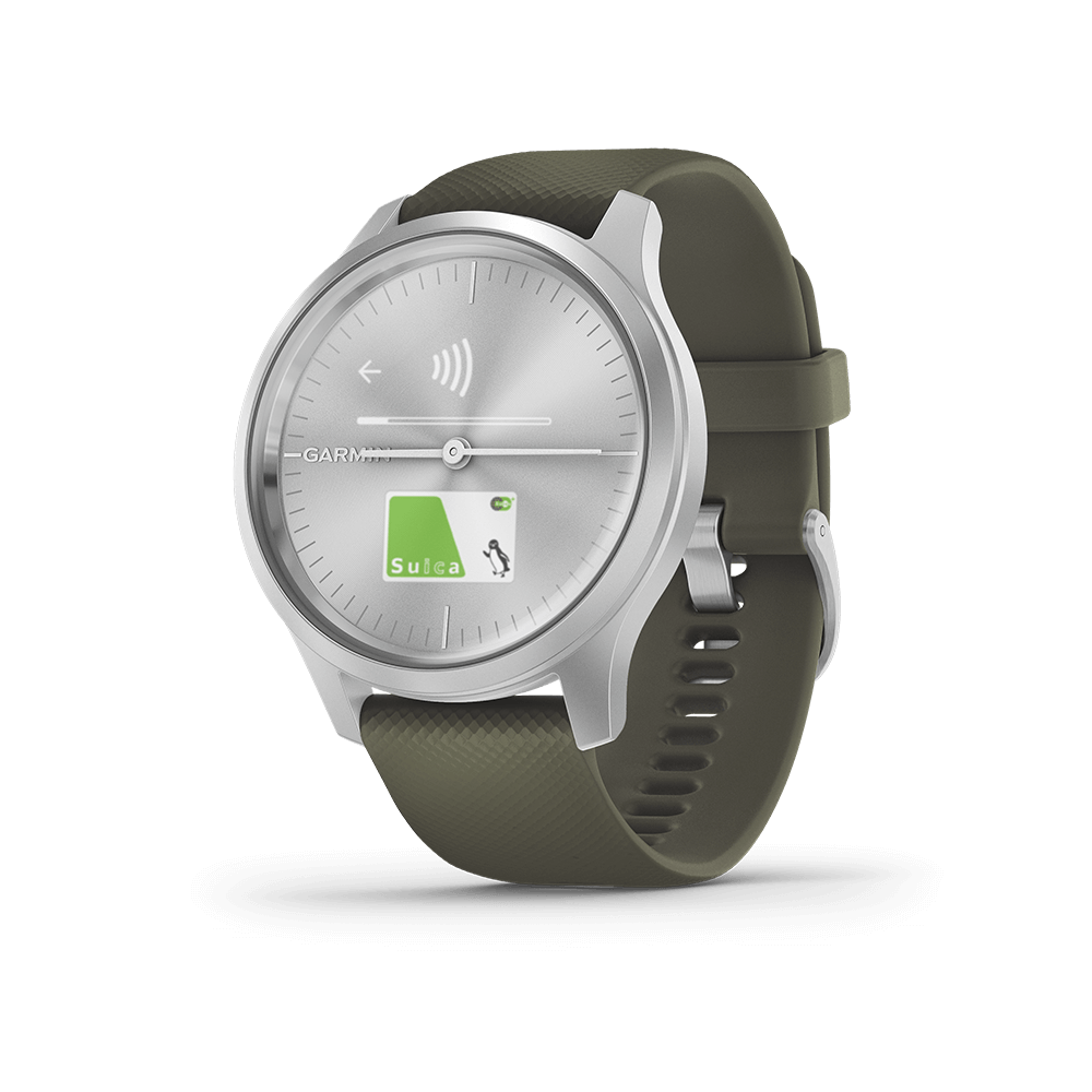 公式の ポイント最大44倍 要エントリー3 11まで Garmin ガーミン Vivomove Style ヴィヴォムーブスタイル Moss Green Silver 010 71 安心のメーカー1年保証 スマートウォッチ ウェアラブル 心拍数 最適な価格 Www Guayaquilcityfc Com