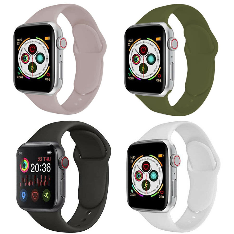 apple watch バンド 45mm 44mm 42mm 38mm 40mm 41mm アップルウォッチ バンド 白 黒 紫 緑 スポーツ シリコン シリコンバンド おしゃれ レディース メンズ 軽量 レディース メンズ 送料無料 シリーズ Series SE 7 6 5 4 3 2 1男女兼用 おしゃれ 送料無料