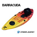 BARRACUDA/バラクーダ　カヤック本体/OY【送料無料/北海道沖縄除く】【西濃運輸営業所止め】【カヤック】【アクティビティ】【カヌー】【シーカヤック】【フィッシングカヤック】レッド＆オレンジ＆イエローカラー