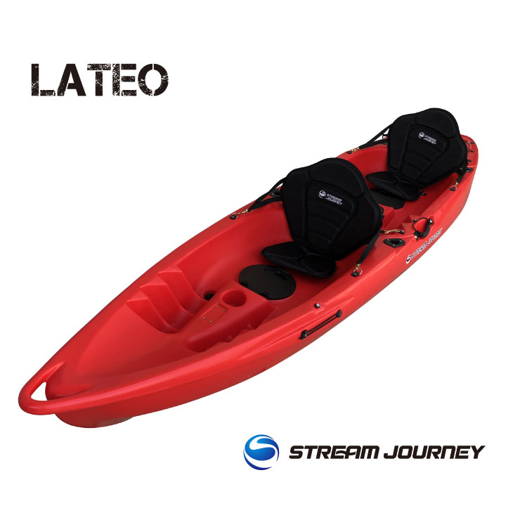 LATEO/ラテオ　カヤック本体/RED【送料無料/北海道沖縄除く】【カヤック】【アクティビティ】【カヌー】【シーカヤック】【フィッシングカヤック】レッドカラー