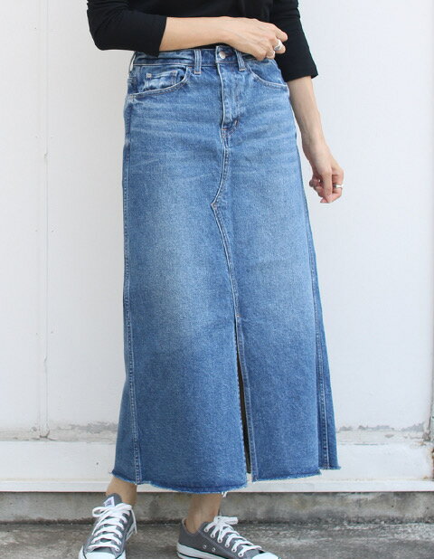 【SALE 30%OFF】Healthy DENIM （ヘルシーデニム）デニムロングスカート Pear（H85203203amc）Remake Skirt【レディース】のサムネイル