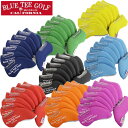 【店内全品ポイント10倍&クーポン割引!5/16(金)1:59迄】BLUE TEE GOLF ブルーティーゴルフ ストレッチ アイアンカバー 8個入り 単色 新...