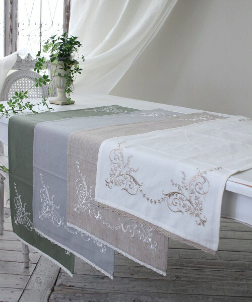 (SALE30%OFF) �ơ��֥���ʡ� �ɽ� �ơ��֥륻�󥿡� ���åȥ� �� �ۥ磻�� �١����� ���졼 �ʥ����� 40��100cm ������� �ե������å� ͢������ ����ƥ������� ����ӡ����å� �����